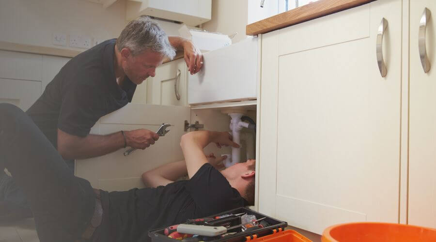 Professional burst pipe repair services in Dunlow, WV